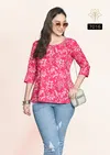 Aaradhya Vol 24 By Rajnandini Printed Cambric Cotton Tops Orders In India